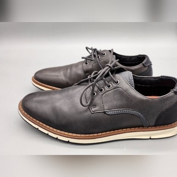 Mix No. 6 Other - Mix No. 6 Shoe Mens 8.5 M Bache Lace Up Charcoal Black Oxford Casual